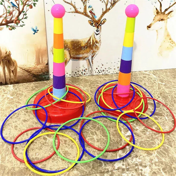 Children Throw Circle Game Stacked Toys-toys-Bennys Beauty World