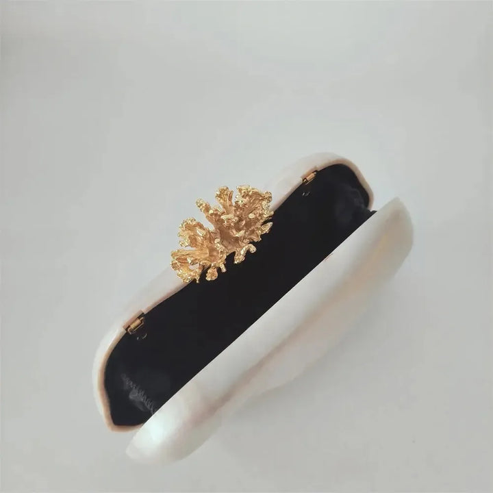 Acrylic Shell Clutch Bag – Women&