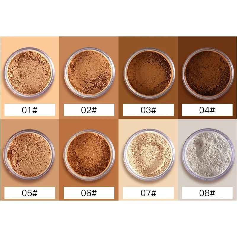 Makeup Loose Setting Powder Matte Mineral Oil-control