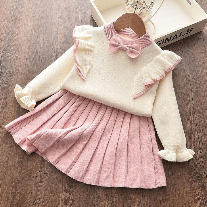 Kids Winter Sweater Dress-Dresses-Bennys Beauty World