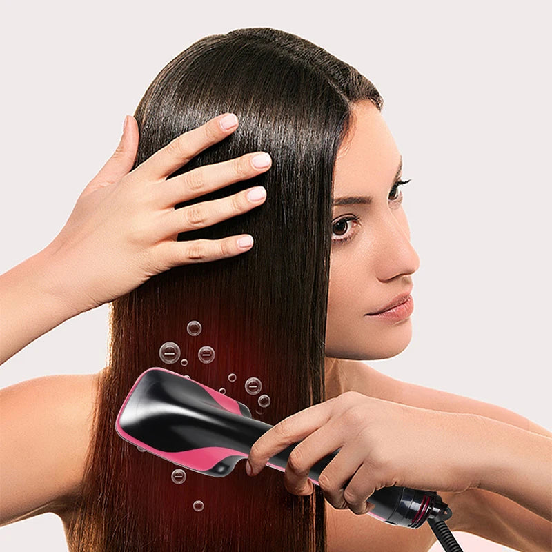 Hair Dryer Hot Air Brush Styler and Volumizer Hair Straightener