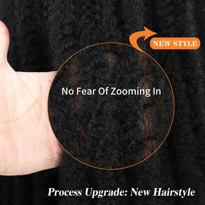 Karida 10-18 Inch Marley Twist Braiding Hair – Kinky Curly Synthetic Crochet Hair-crochet hair-Bennys Beauty World