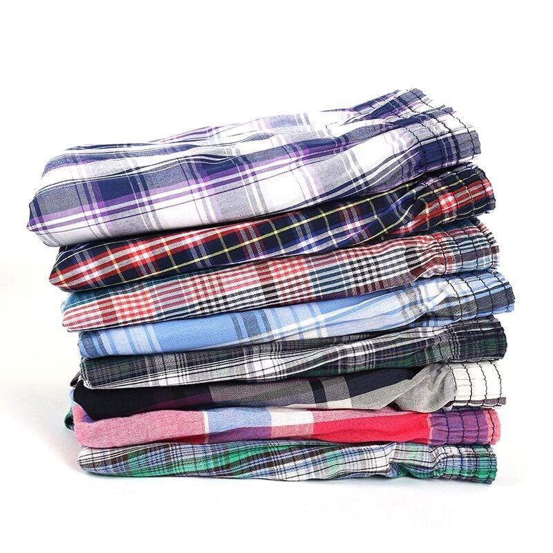 Mens 5Pcs Boxer Underwear Cotton Mens Short-pants-Bennys Beauty World