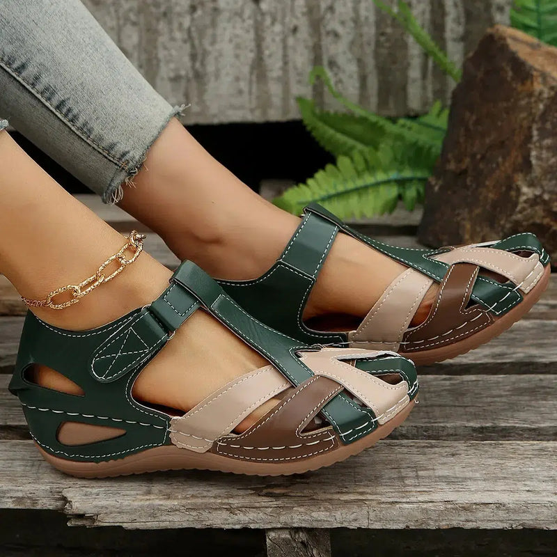 Women Sandals Summer Open Toe Women's Shoes Flat Sandals-Shoes-Bennys Beauty World
