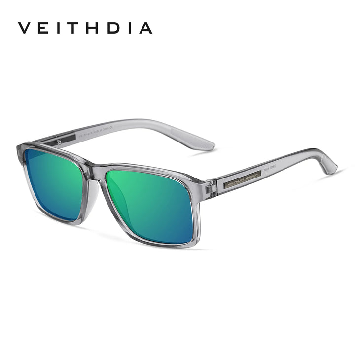 VEITHDIA Polarized UV400 Sunglasses | Photochromic Gradient Mirror | Unisex
