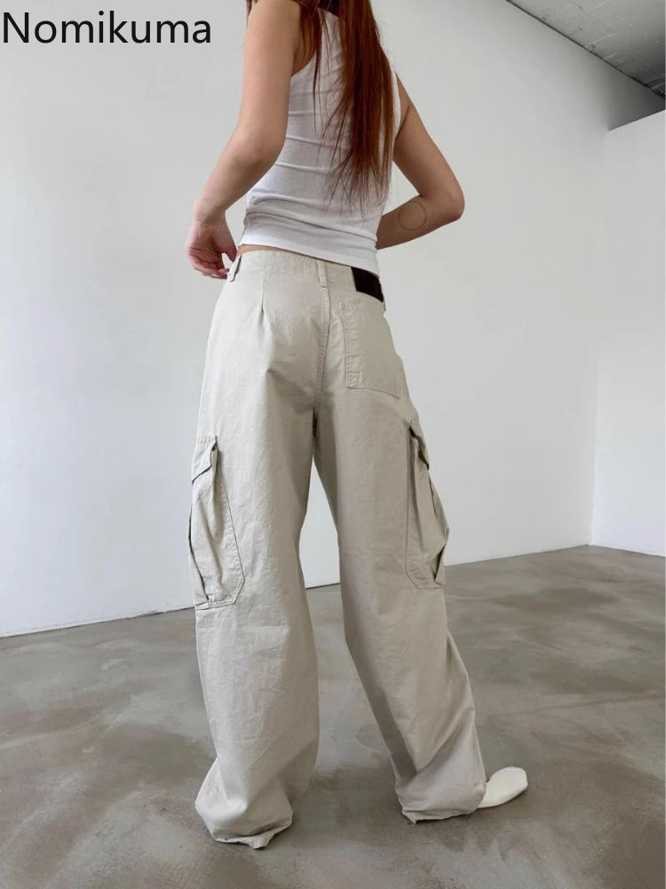 Streetwear Casual Cargo Pants for Women Bottoms Summer Pants