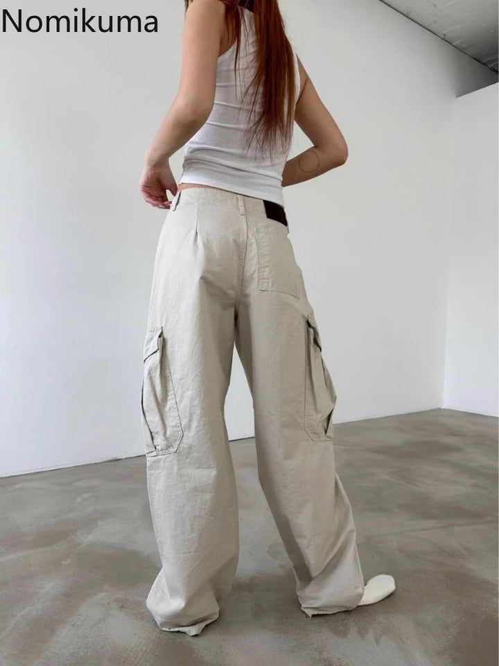 Streetwear Casual Cargo Pants for Women Bottoms Summer Pants