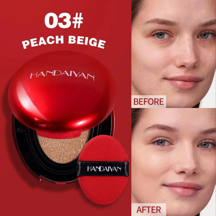 Waterproof Air Cushion Foundation  Long-lasting Makeup