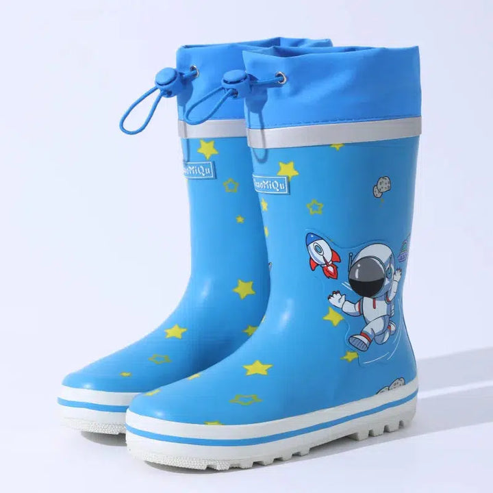 Durable Anti-Slip Rain Boots for Kids Fashionable Cartoon Boots-Shoes-Bennys Beauty World