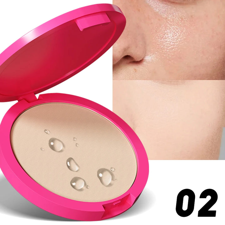 Natural Matte Pressed Powder Oil Control Brightening