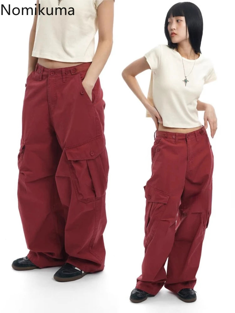 Streetwear Casual Cargo Pants for Women Bottoms Summer Pants