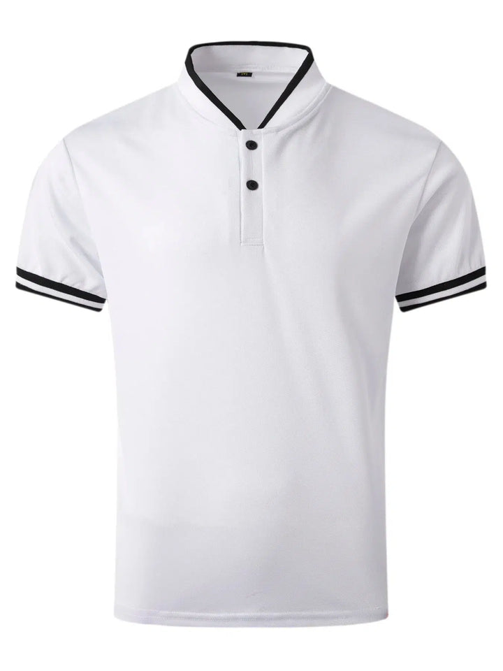 Men's Casual Short-Sleeved Polo Shirt