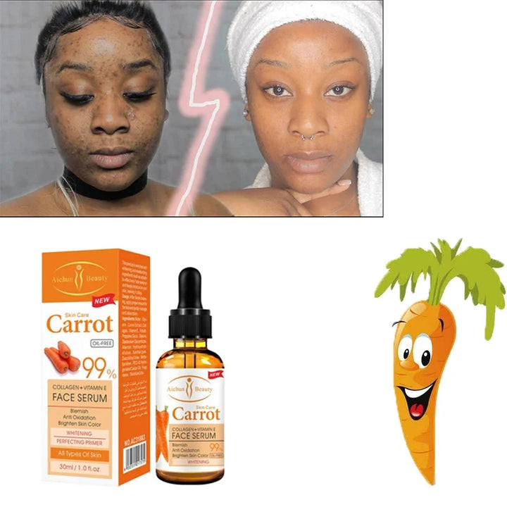 Lightening Beauty Collagen+Vitamin E Carrot Face Brightening Serum