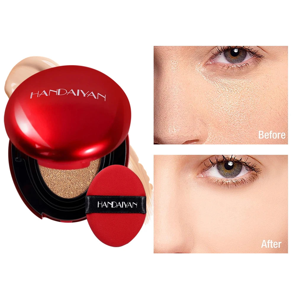Waterproof Air Cushion Foundation  Long-lasting Makeup