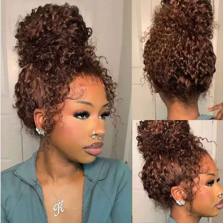 360 Full HD Lace Frontal Wig | Deep Wave | Invisible Strap