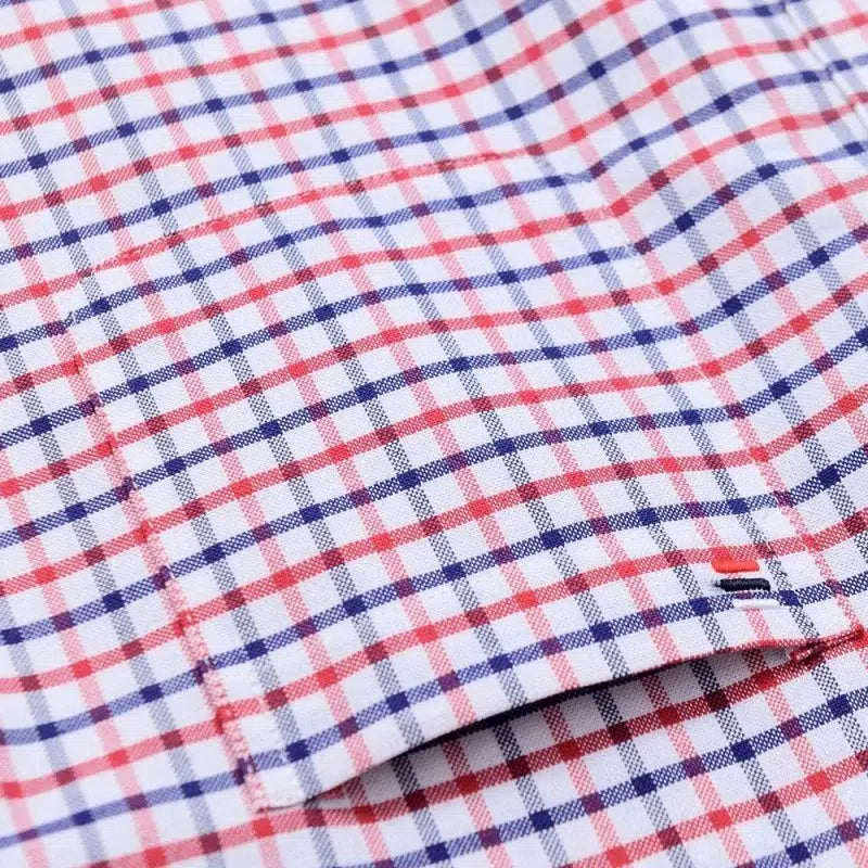 Summer  Cotton Oxford Shirt For Men