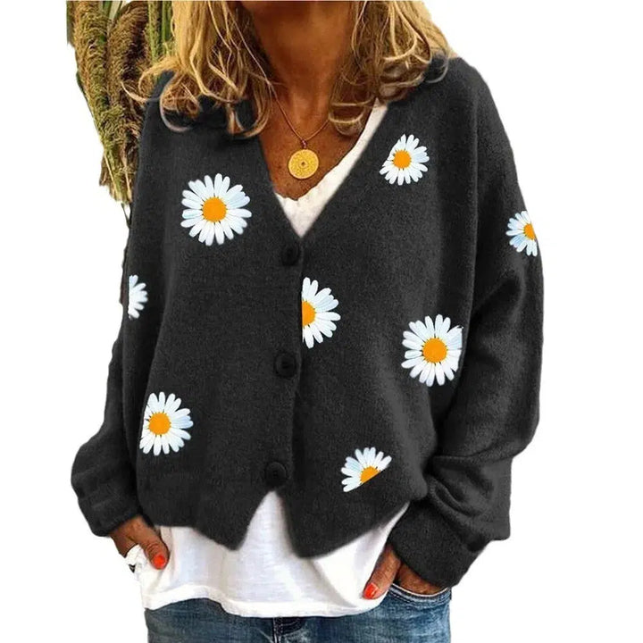 Women's Cardigan Long Sleeve Top