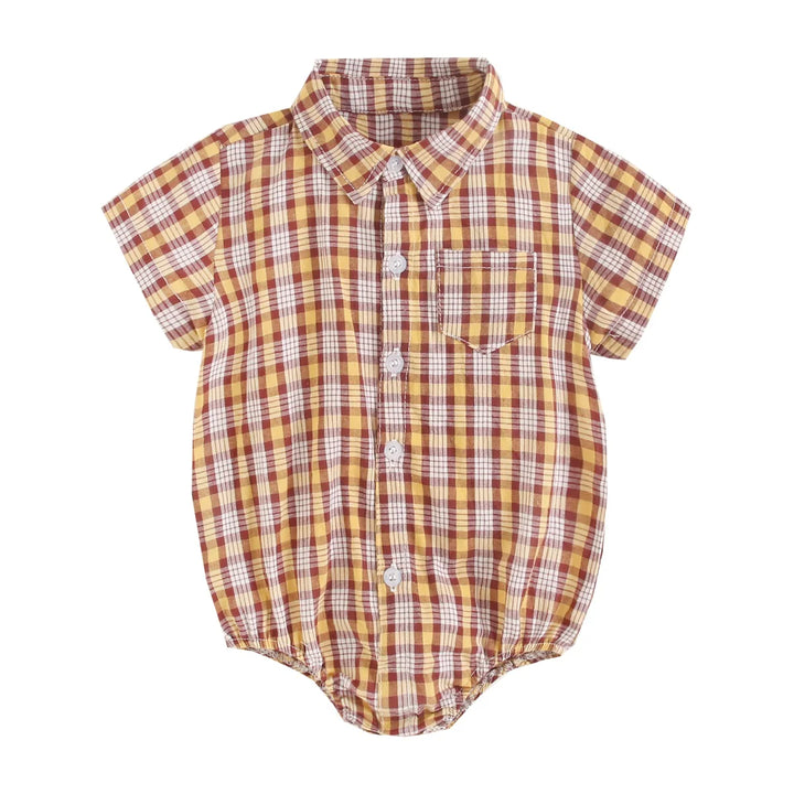 Sanlutoz Cotton Baby Boys Bodysuits Fashion Newborn Clothes