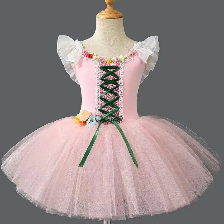 VIKITA Girls Flare Sleeve Princess Dress – Sizes 3T–10T - Bennys Beauty World