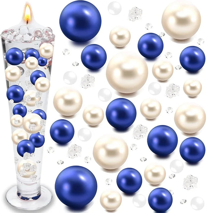 Christmas Vase Filler Beads Floating Pearls