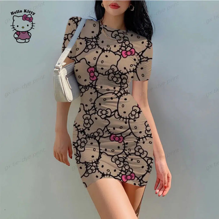 Womens Dresses O Neck Summer Casual Dress-Dress-Bennys Beauty World