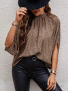 Casual Leopard Printed Blouses And Shirts For Women-blouse-Bennys Beauty World