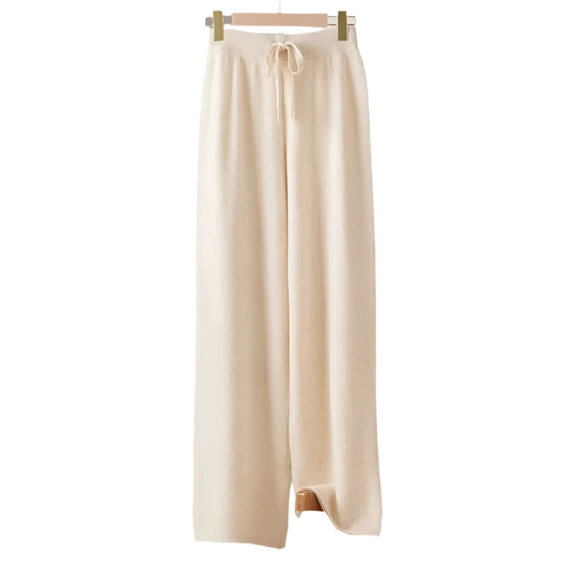 Cashmere Wide Leg Pants For Women Bennys Beauty World 