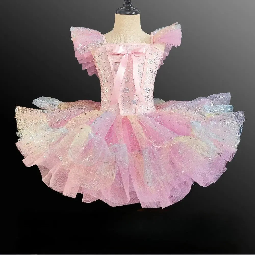 Girls Ballet Tutu Dress – Kids Dance Leotard & Princess Costume-Bennys Beauty World