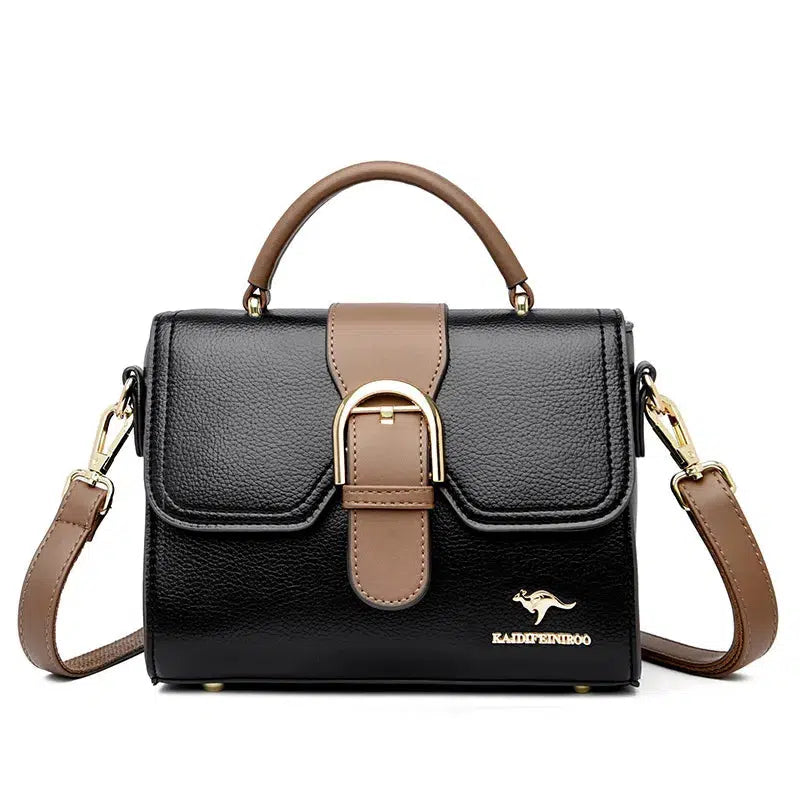 Luxury Brand Leather Shoulder Bags for Women-Handbags-Bennys Beauty World