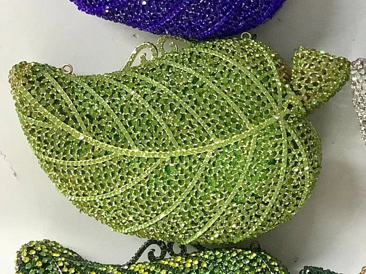 Crystal Diamond Evening Clutch Bag