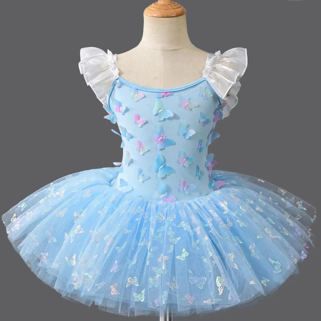 VIKITA Girls Flare Sleeve Princess Dress – Sizes 3T–10T - Bennys Beauty World