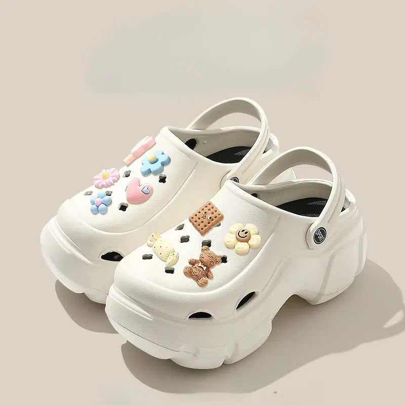 Cartoon Clogs Womens Summer Beach Sandals-Shoe-Bennys Beauty World