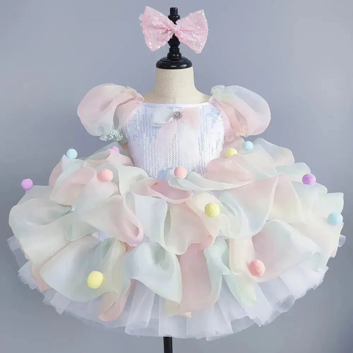 Girls Ballet Tutu Dress – Sleeveless Dance Leotard &amp; Skirt - Bennys Beauty World