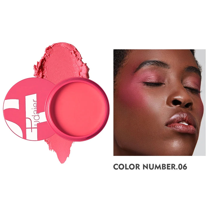 Pudaier Velvet Mousse Blush—Water-Resistant And longlasting