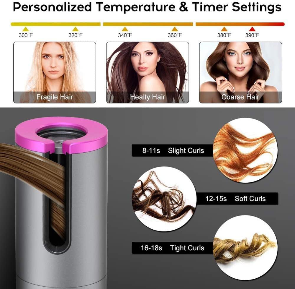 Salon Magic DIY Hair Curling Auto Professional Tools BENNYS 