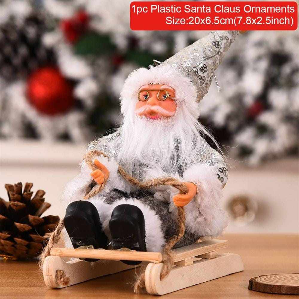 Santa Claus Dolls Merry Christmas Decorations for Home BENNYS 