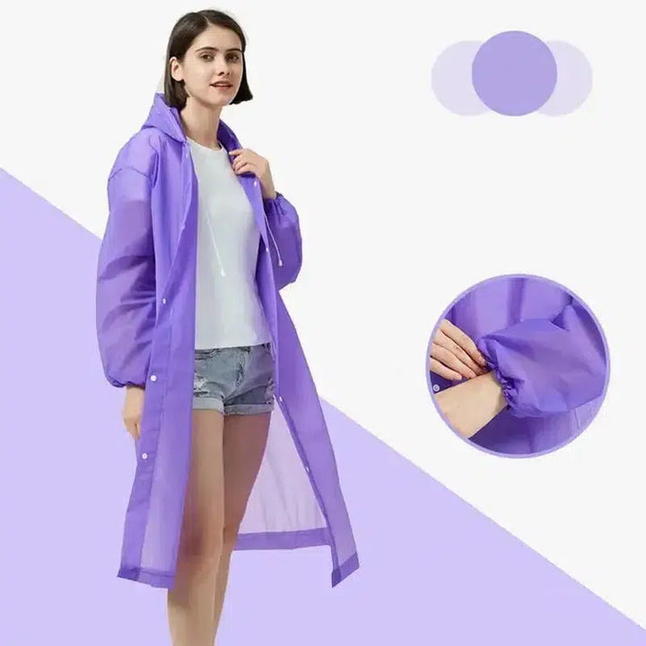 Waterproof Raincoat Reuseable EVA Rain Coat-Suit-Bennys Beauty World