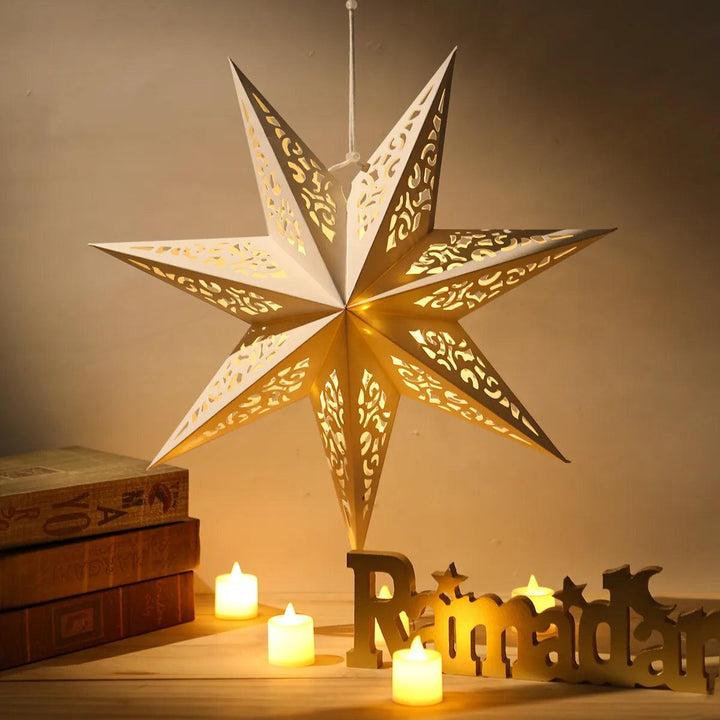 Star Hanging Pendant Ramadan Decor-Decor-Arlik interiors