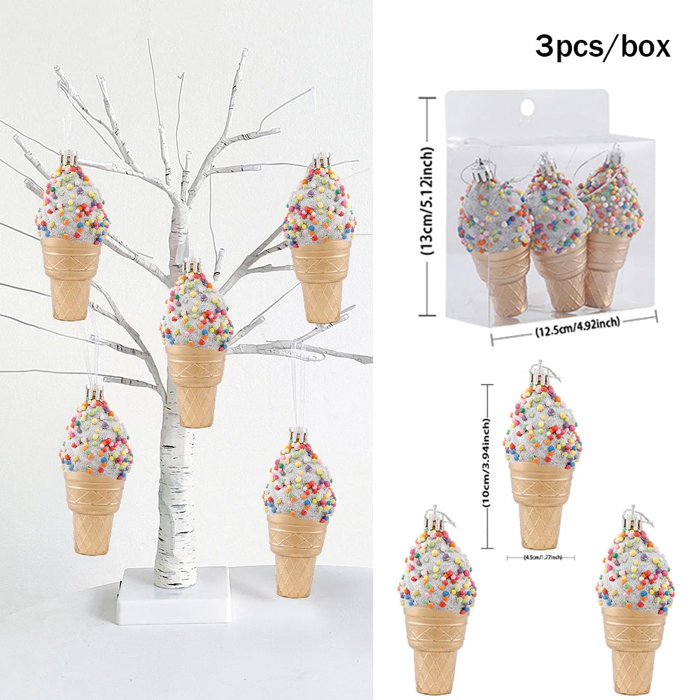 Ball Ornament Xmas Tree Hanging Pendants