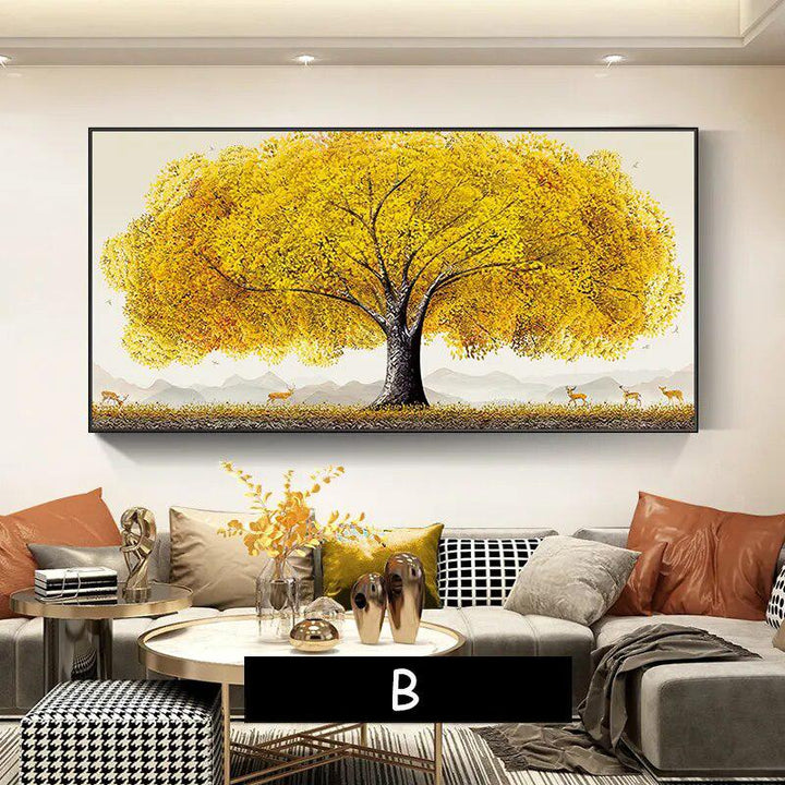 Abstract Tree Poster Luxury Wall Decor-Painting-Arlik interiors