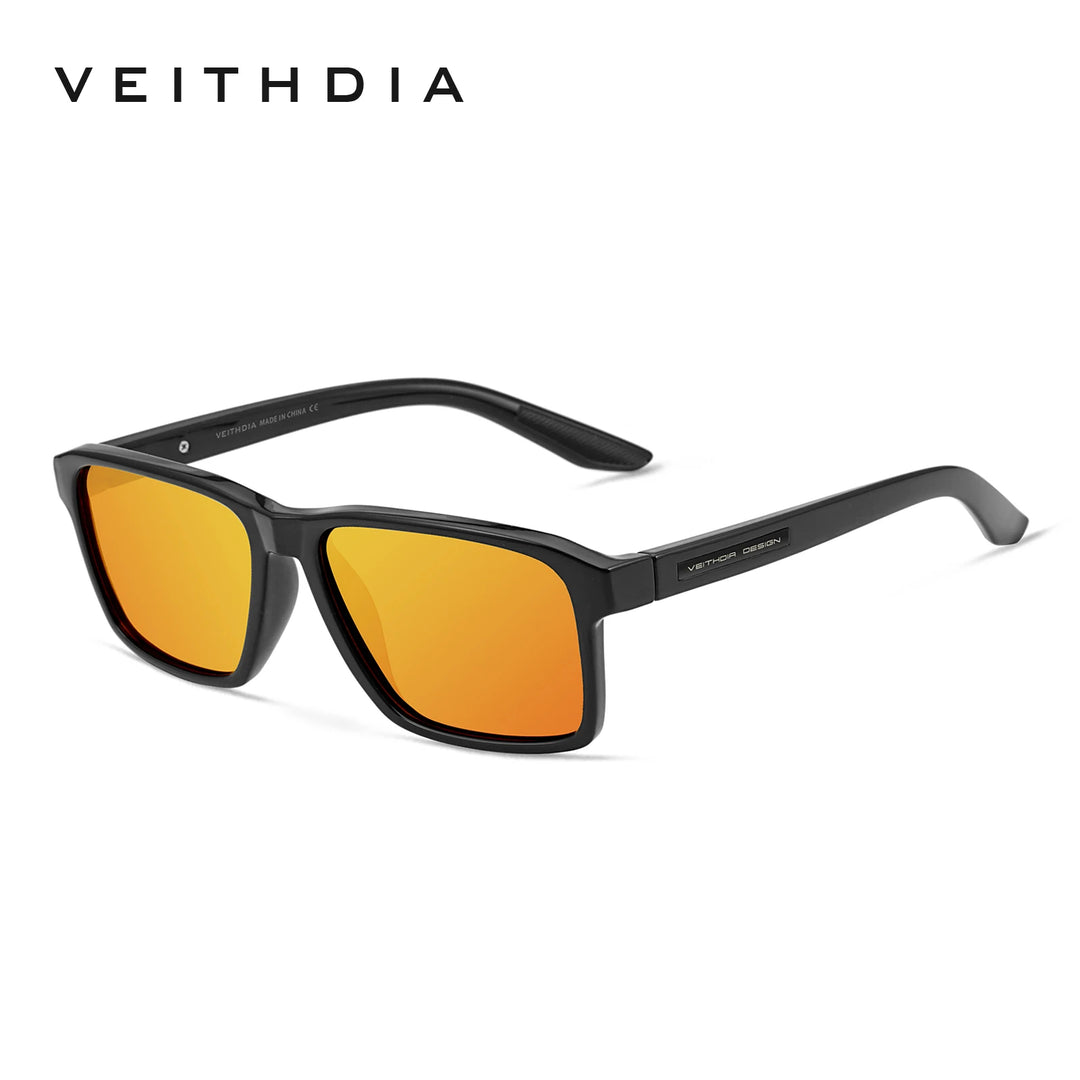 VEITHDIA Polarized UV400 Sunglasses | Photochromic Gradient Mirror | Unisex