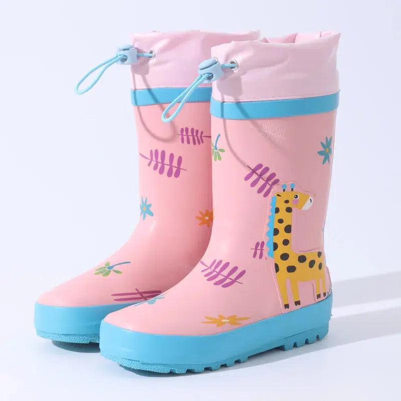 Durable Anti-Slip Rain Boots for Kids Fashionable Cartoon Boots-Shoes-Bennys Beauty World