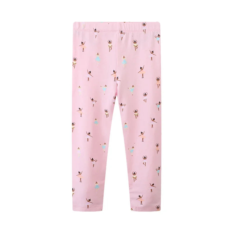 Girls Leggings Pants Full Length Dancing Skinny Pencil Pants