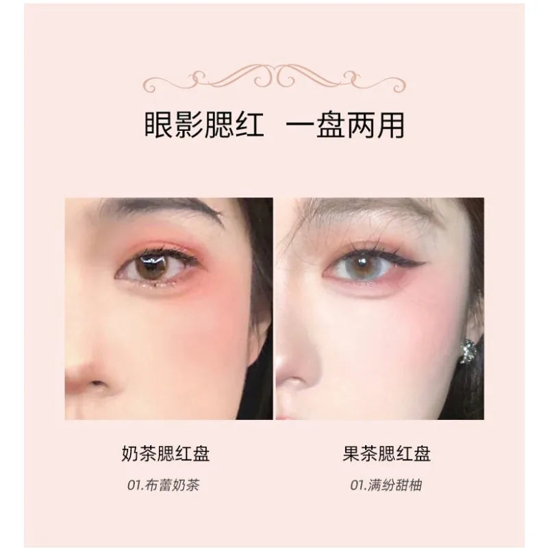 Three-colour Blush Natural Color