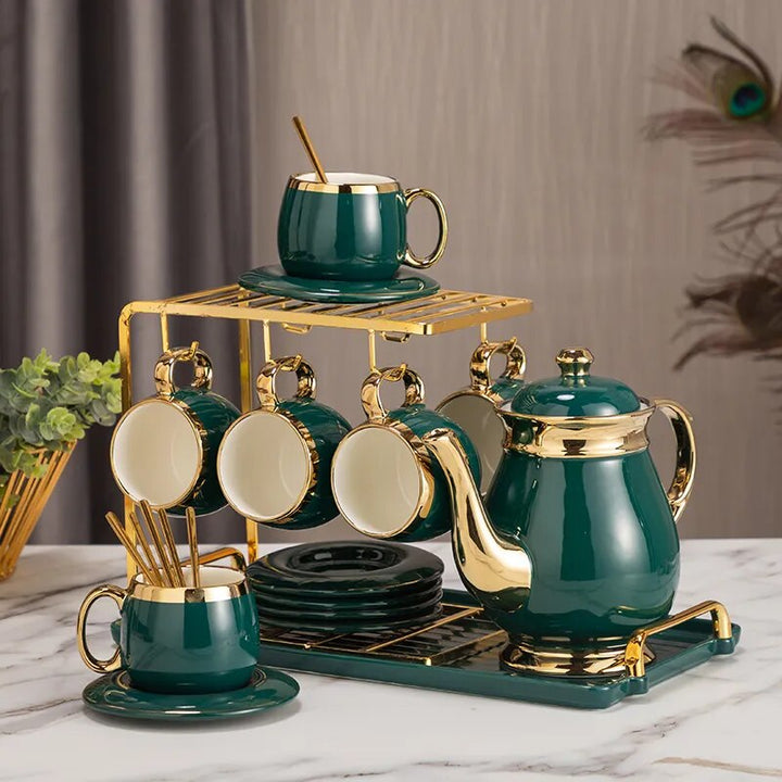 Ceramic Coffee Tea Set-Mug-Arlik interiors