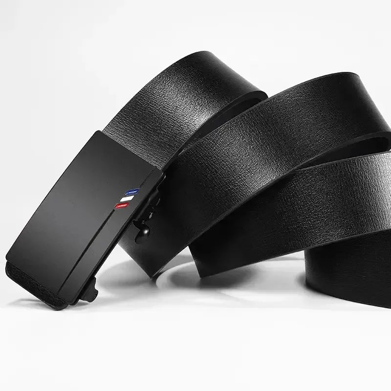 New Product Belt MEN'S High Quality Toothless Automatic Buckle Casual Men Belt MEN'S Business Fashion Belt-Bennys Beauty World