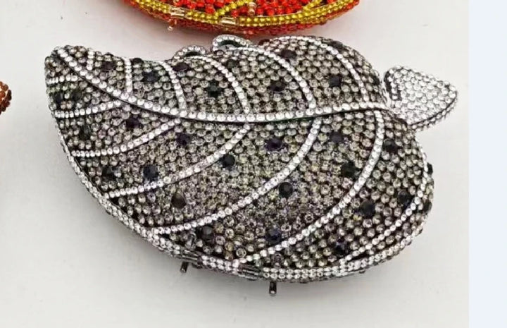 Crystal Diamond Evening Clutch Bag