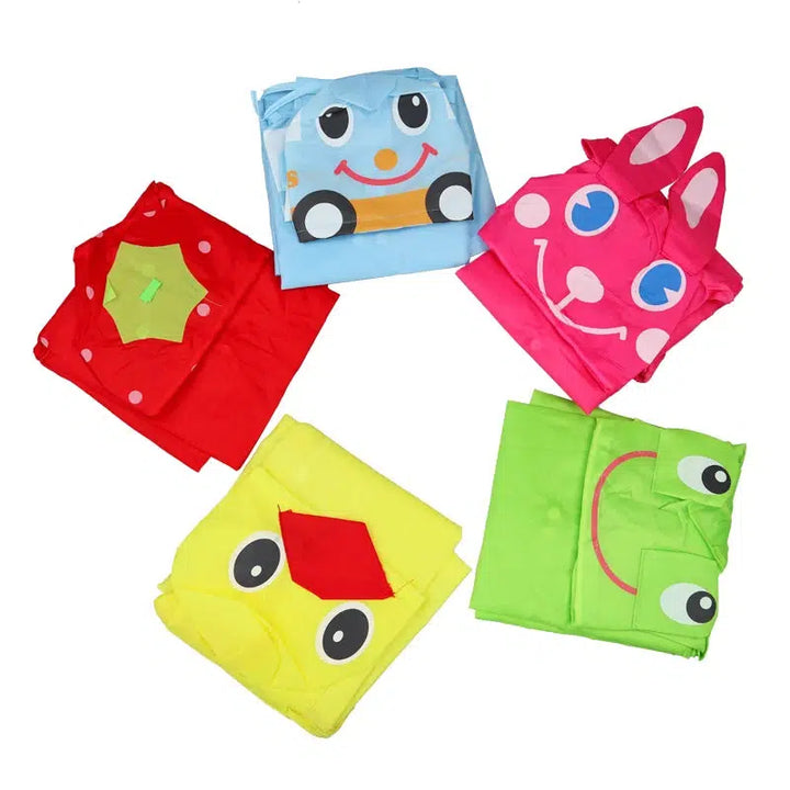 Children's Raincoat Cartoon Animal Style Waterproof for Baby and Kids-Suit-Bennys Beauty World