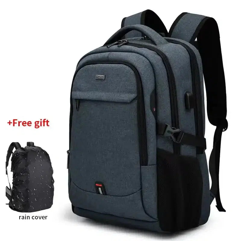 Laptop Backpack For Men USB Waterproof Travel Bag-backpack-Bennys Beauty World