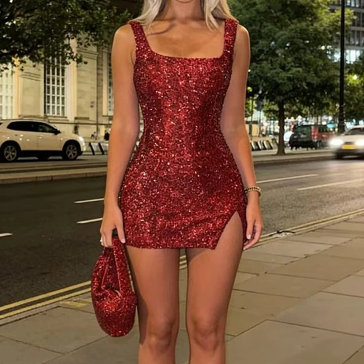 Women's  Sequin Diva Bodycon Mini Dress
